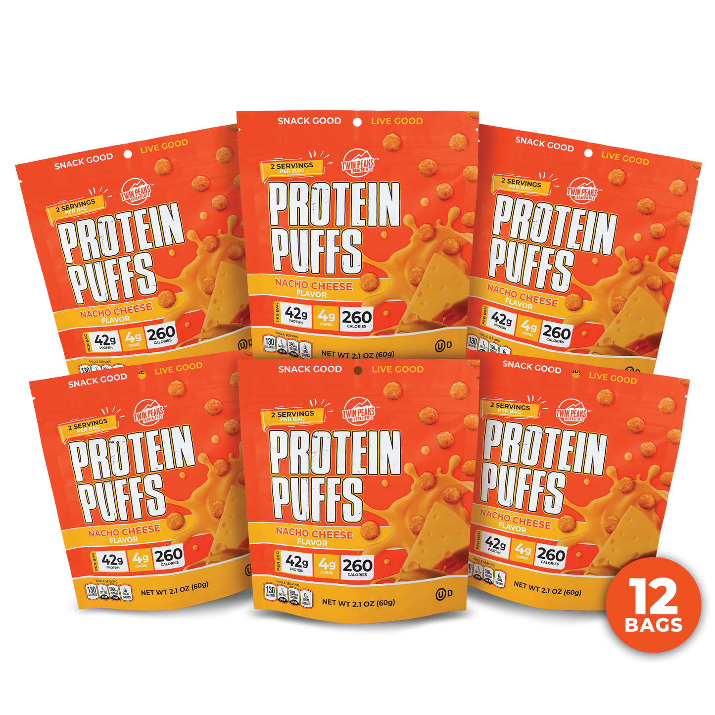12 Pack Travel Size Combo - Nacho Cheese Flavor