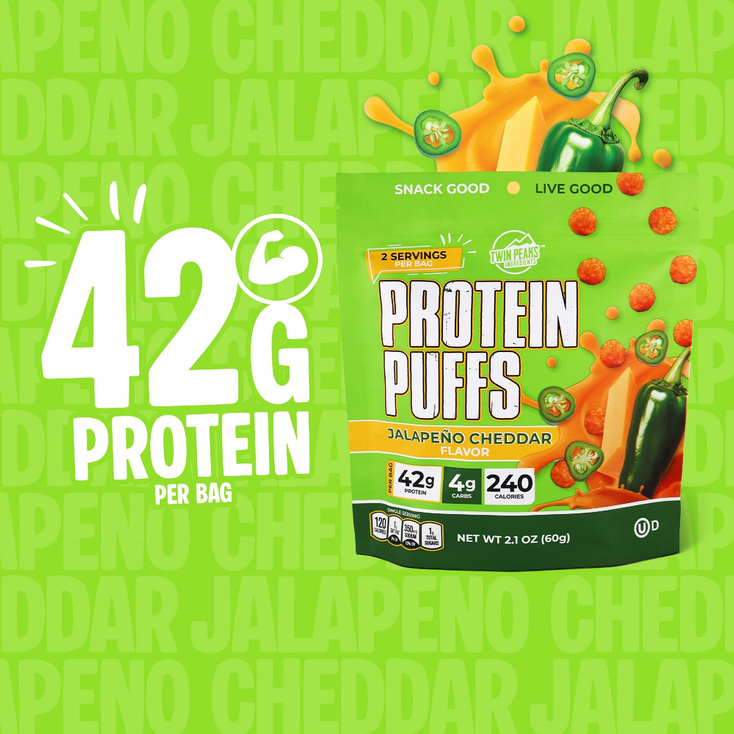 12 Pack Travel Size Combo - Nacho & Jalapeño Cheddar Flavors (6 of Each)