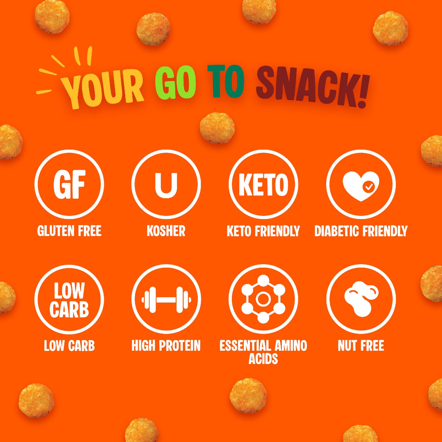 Protein Puffs 12-Pack (3 of Each)