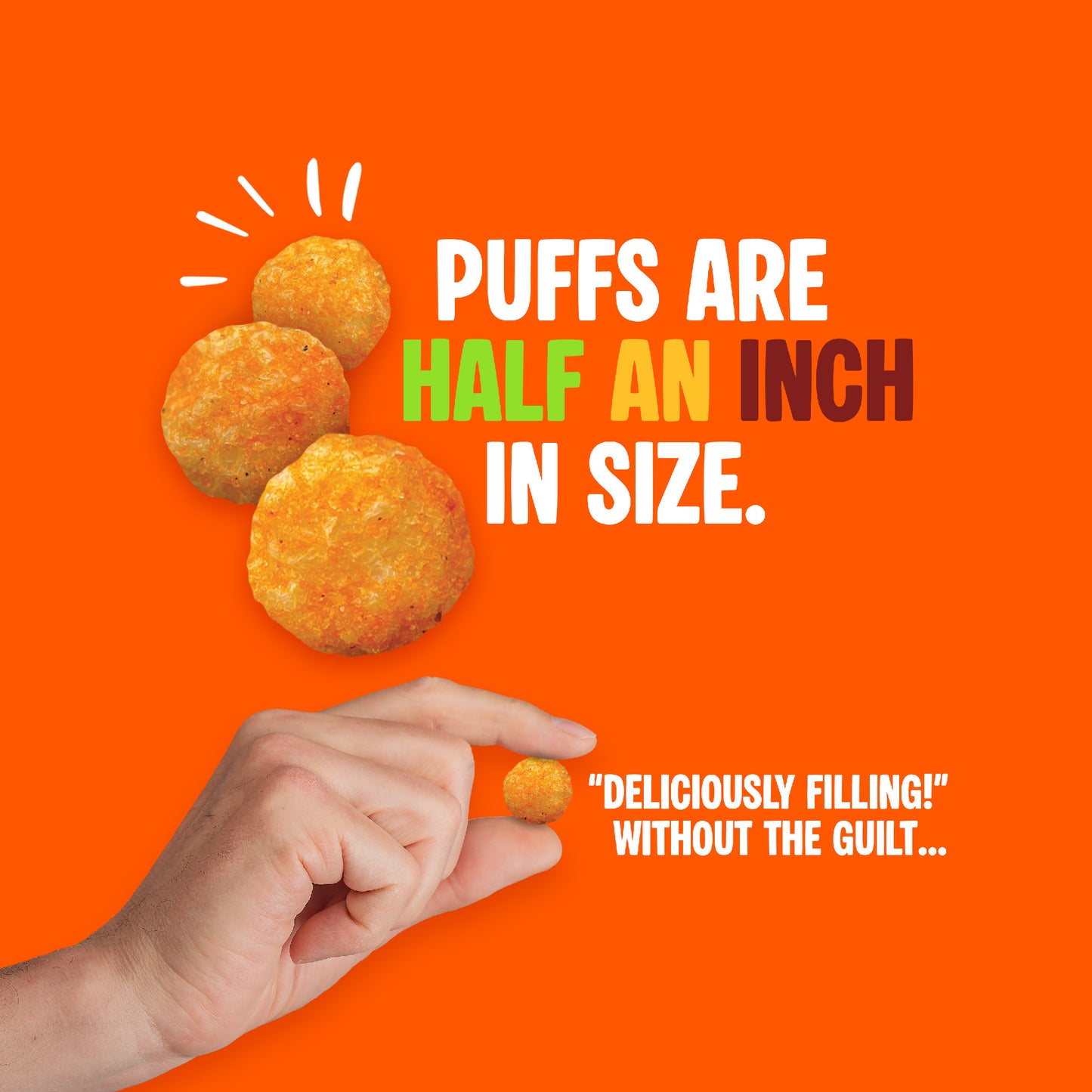 Protein Puffs 12-Pack (3 of Each)