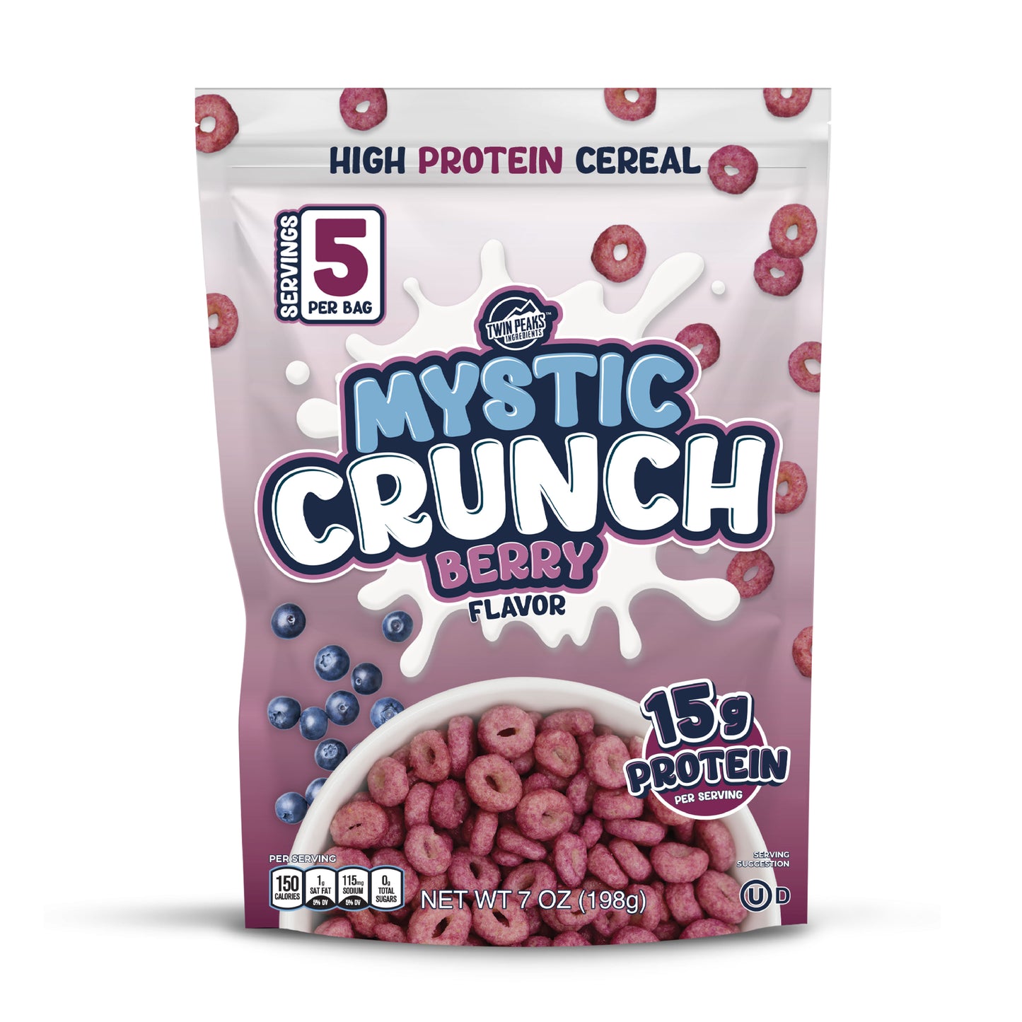 4 Pack Mystic Crunch Protein Cereal - Berry