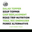 Salad Topper, Soup Topper, Chip Replacement, Road Trip Nutrition, Trail Mix Energizer, Panko Alternative