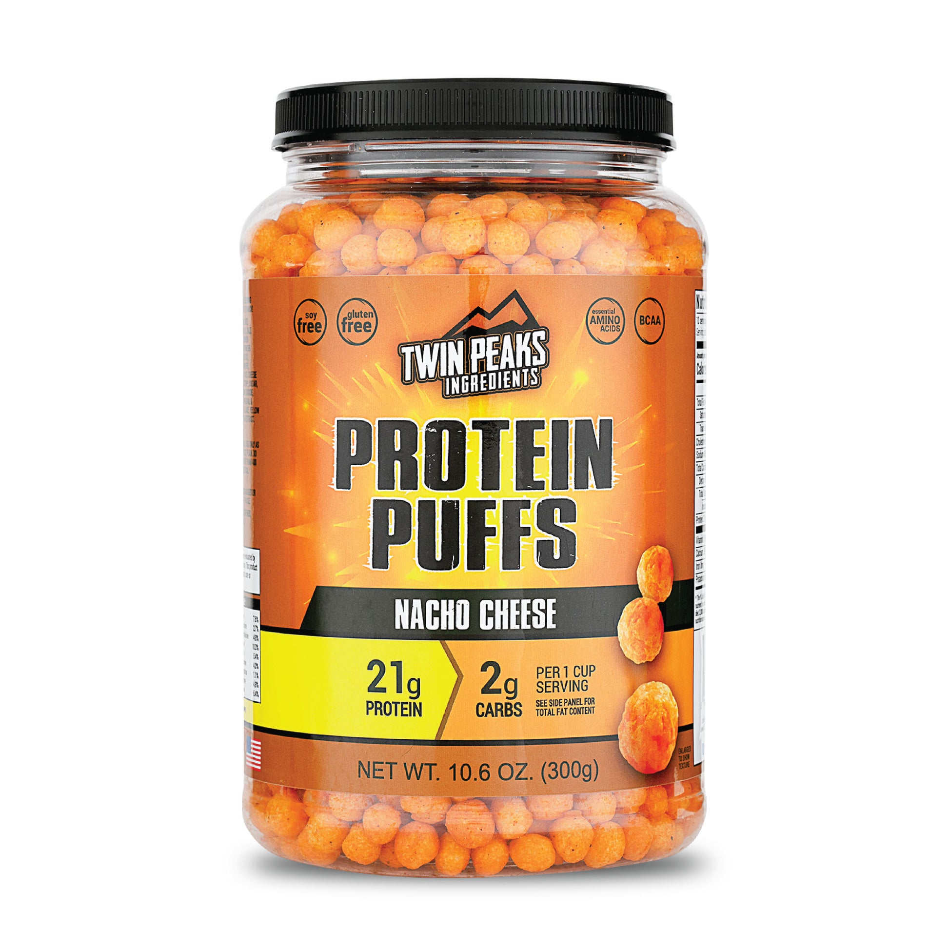 Nacho Cheese Protein Puffs Jug