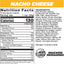 Nacho Cheese Nutrition Facts & Ingredients